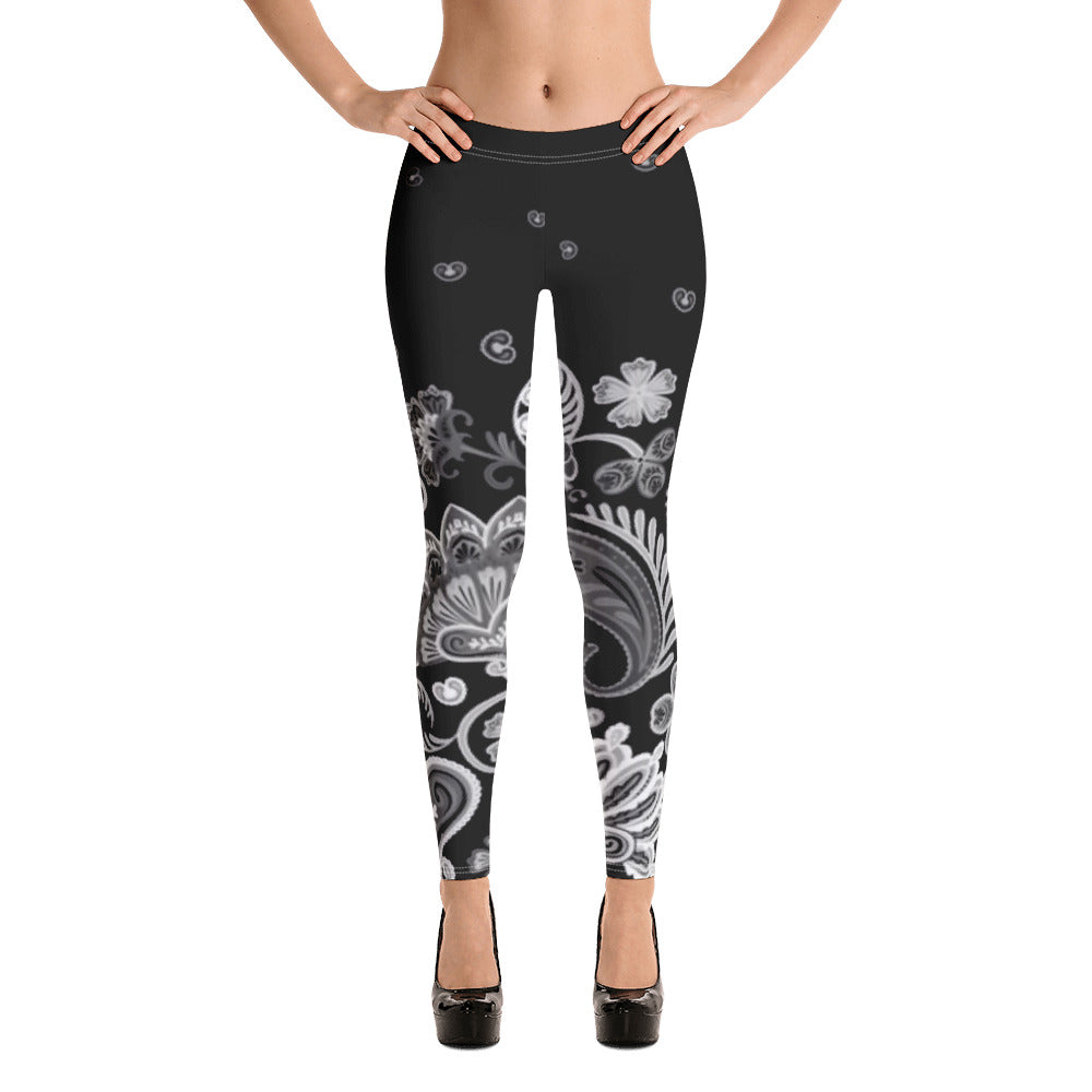 Cris'Sai's Pretty Little Flowers Leggings