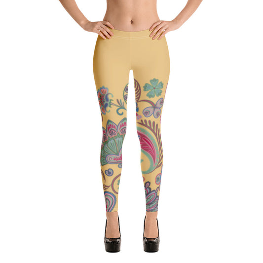 Cris'Sai's Pretty Little Flowers Leggings