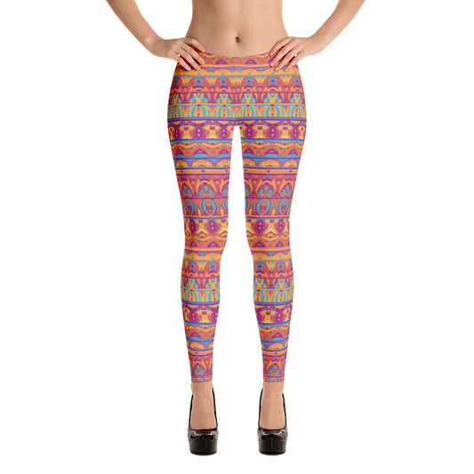 Ethnic Pattern Leggings