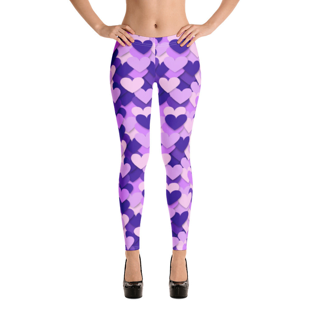 Colorful Hearts Leggings