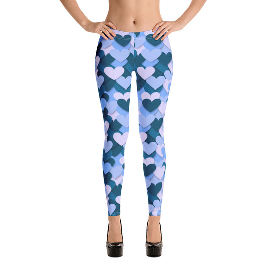 Colorful Hearts Leggings