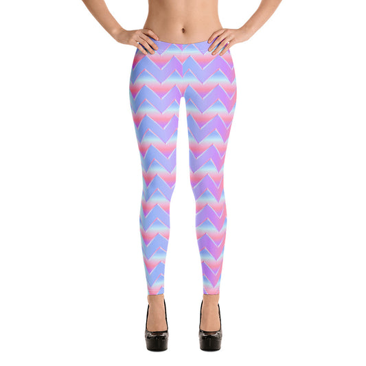 Colorful Zigzags Leggings