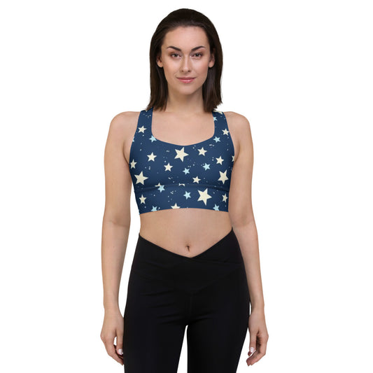 Stars Longline sports bra