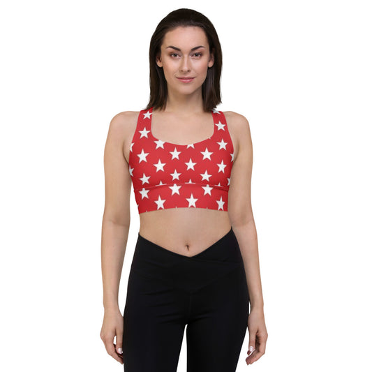 Stars Longline sports bra