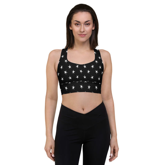 Stars Longline sports bra