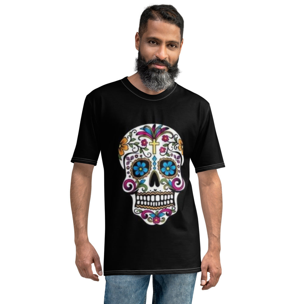 White Sugar Skull Men's T-shirt