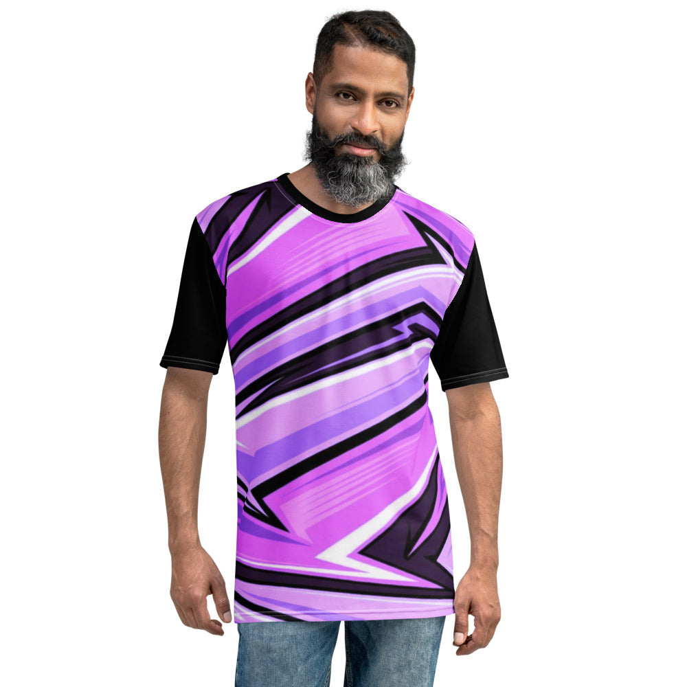 Play Time Pink & Purple Men's T-shirt