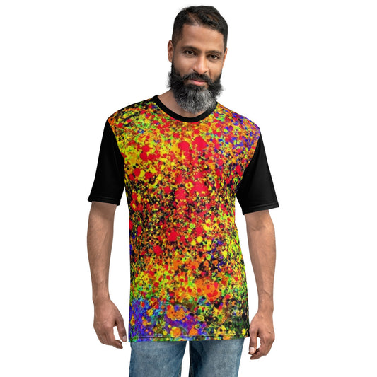 Wet Paint Black Men's T-shirt