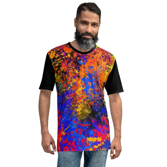 Wet Paint Black Men's T-shirt