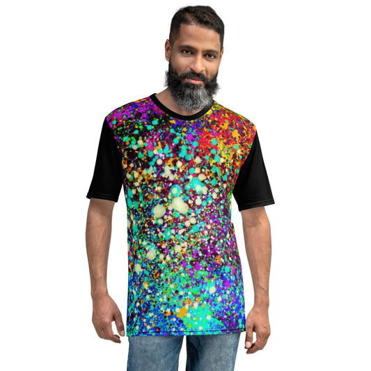 Wet Paint Black Men's T-shirt