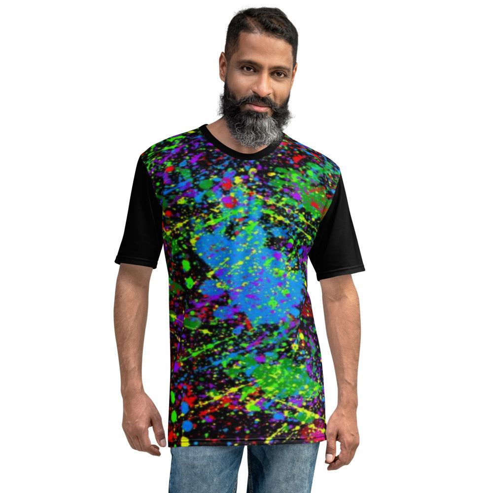 Wet Paint Black Men's T-shirt