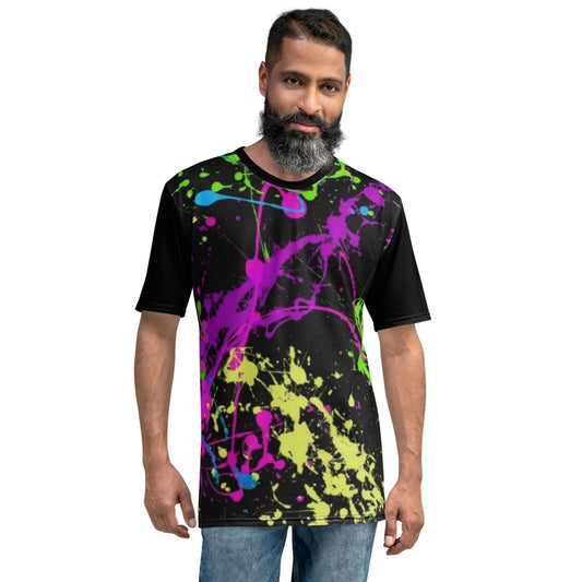 Wet Paint Black Men's T-shirt