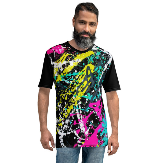 Wet Paint Black Men's T-shirt