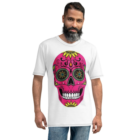 Sugar Skull White Men's T-shirt