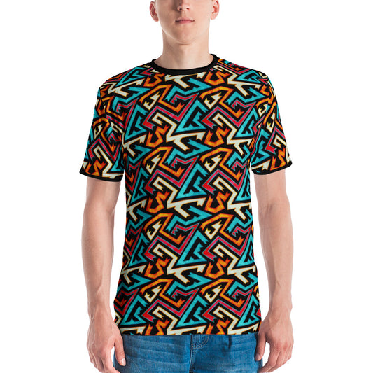 Graffiti Style Men's T-shirt