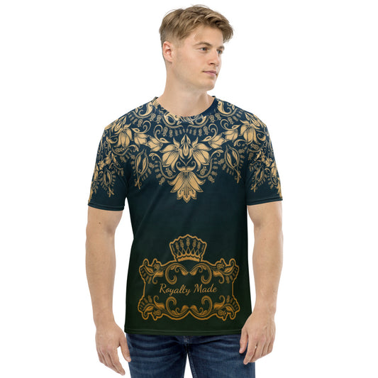 Royalty Made Blue & Green Men's T-shirt