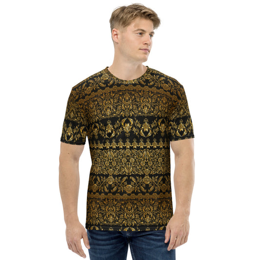 Her Golden Flowers Men's T-shirt