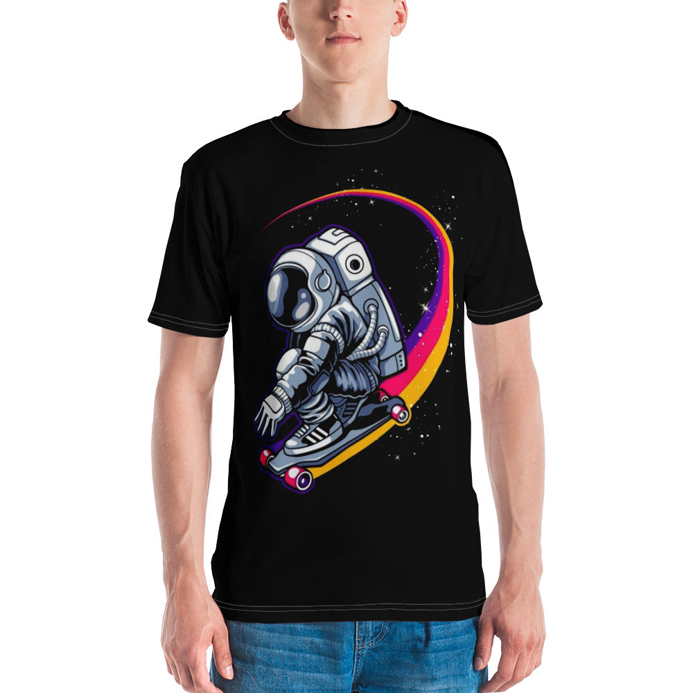 Astronaut Status Skater Boy Men's T-shirt