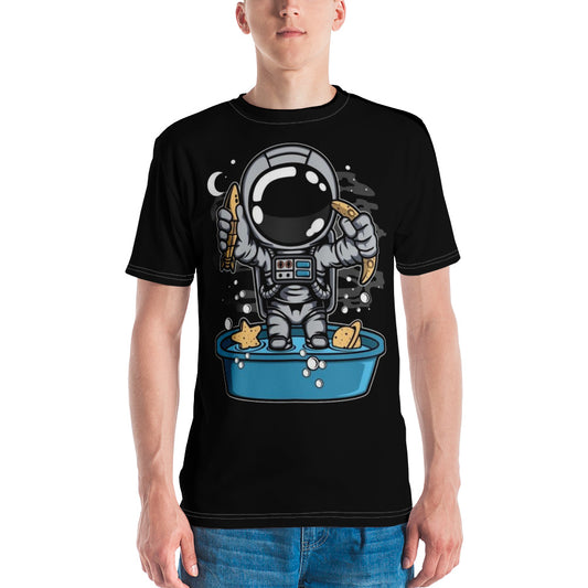 Astronaut Status Pool Party Men's T-shirt