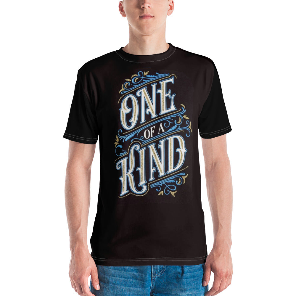 Blue One Of A Kind Men's T-shirt