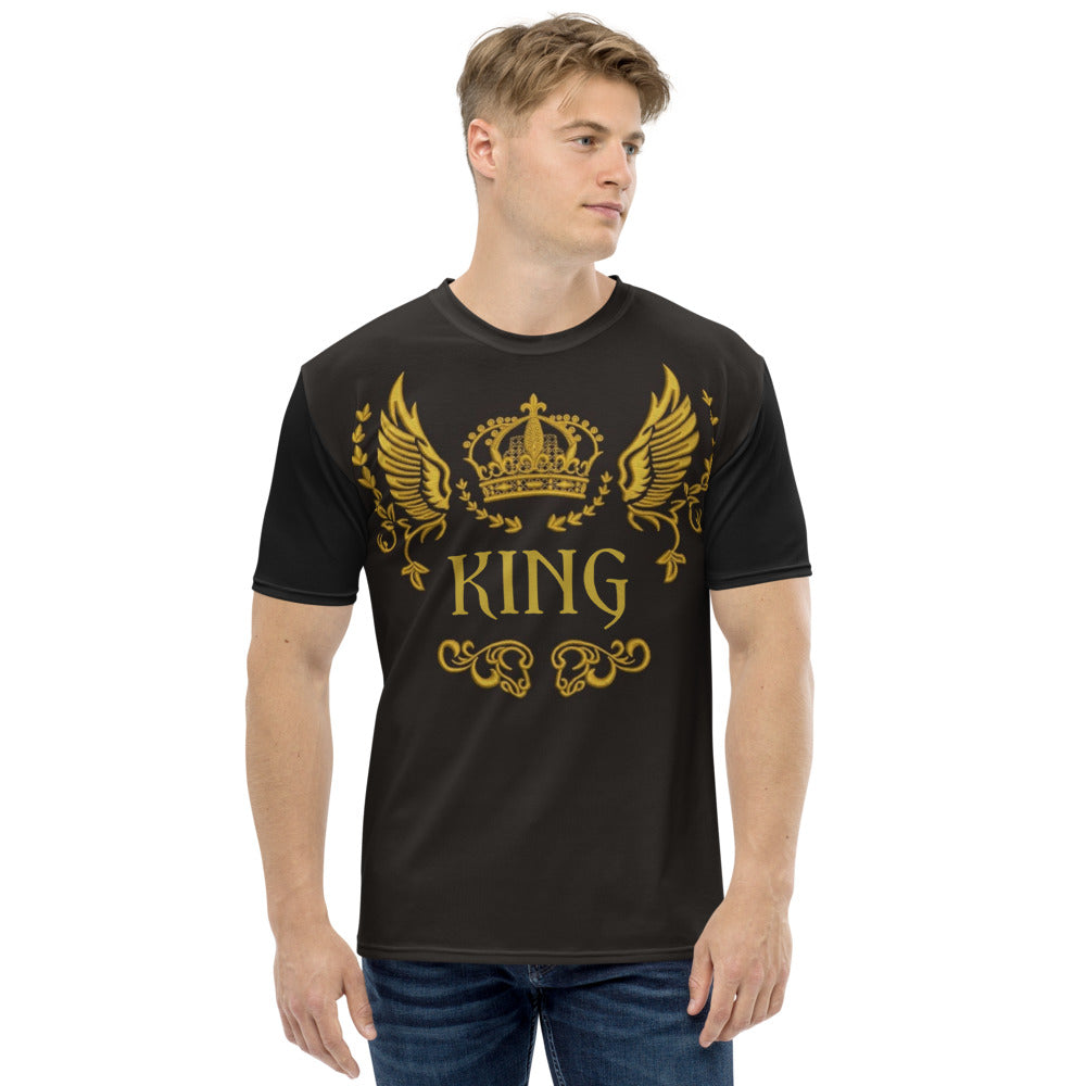 Krown Me King in Gold Men's T-shirt