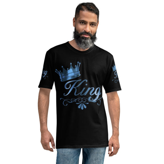 Krown Me King in Blue Men's T-shirt