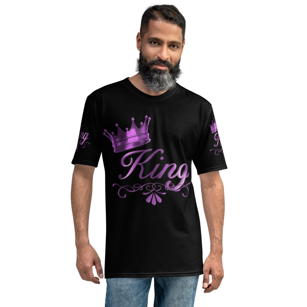 Krown Me King in Purple Men's T-shirt