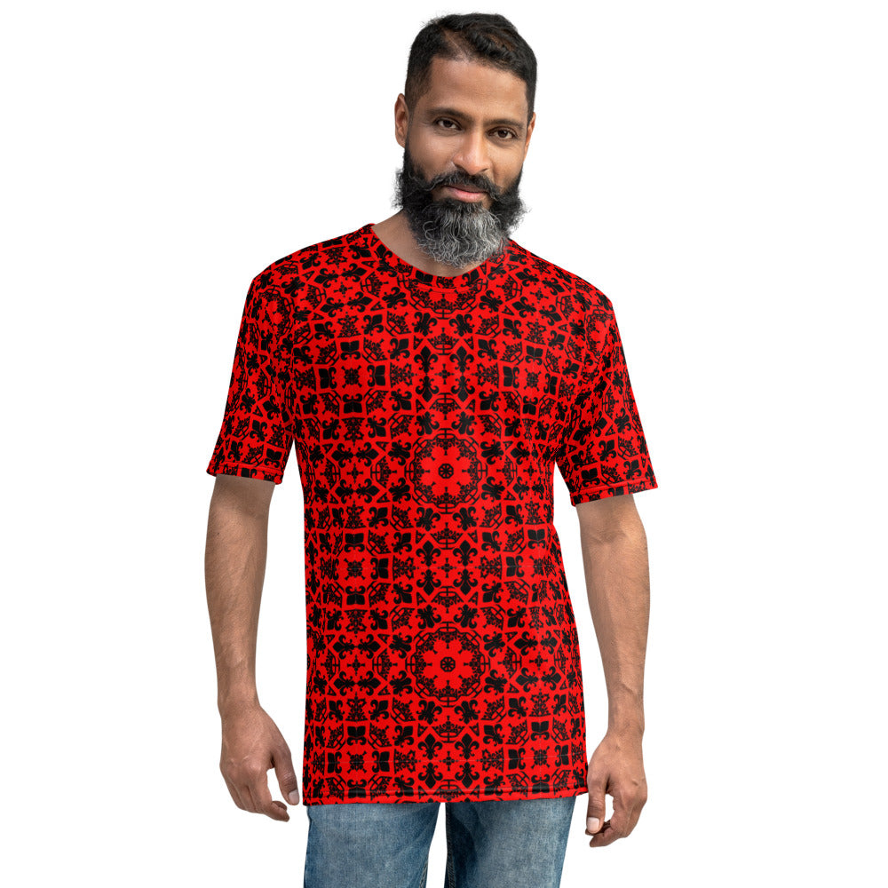 Red & Black Made Royal Men's T-shirt