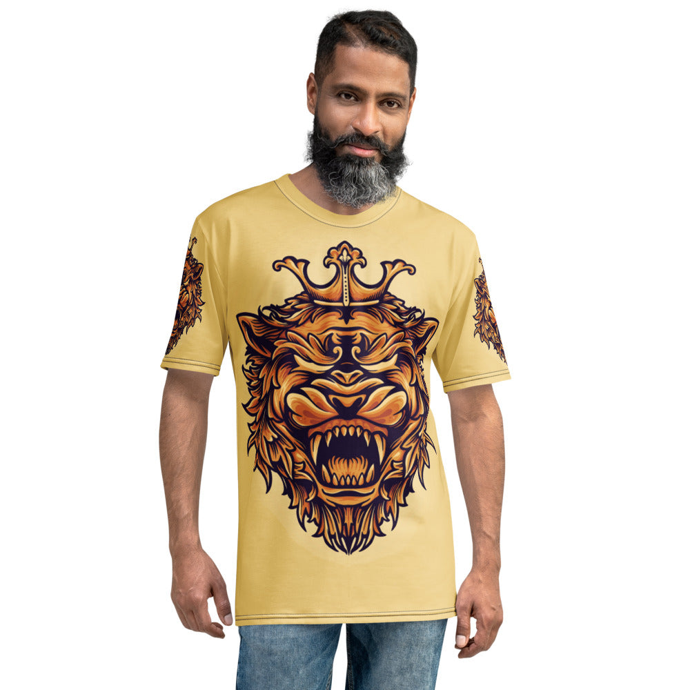 Angry Lion King Men's T-shirt