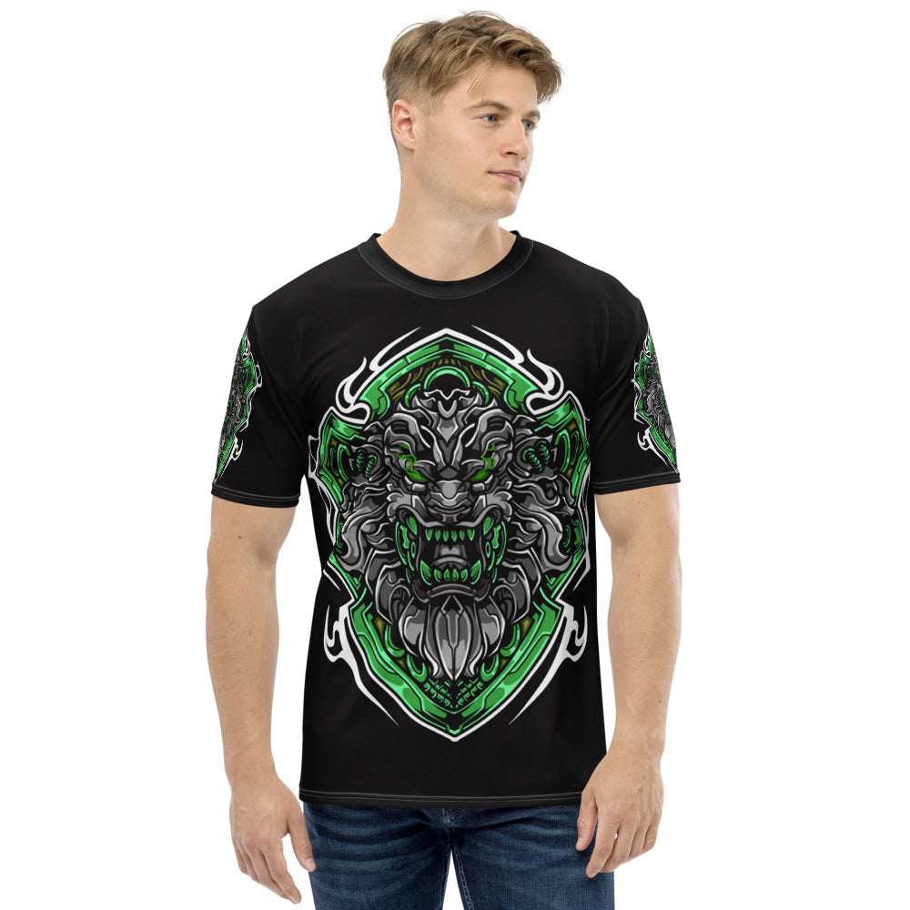 Beast Mode Lion Black Men's T-shirt