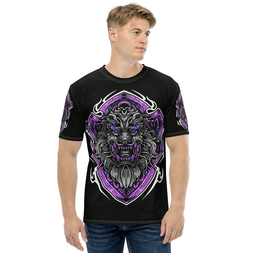 Beast Mode Lion Black Men's T-shirt