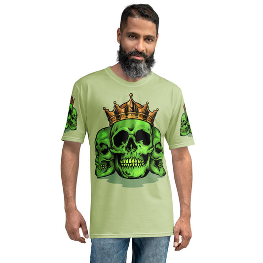 Skull Gang King Green Men's T-shirt