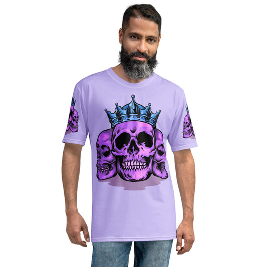 Skull Gang King Purple Men's T-shirt