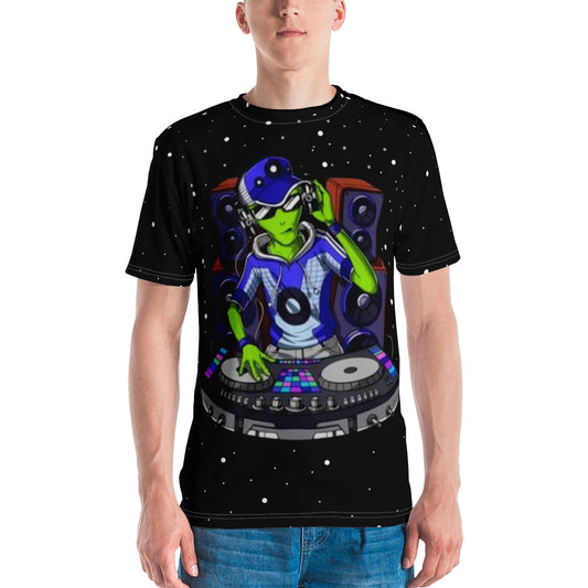 Alien DJ Men's T-shirt