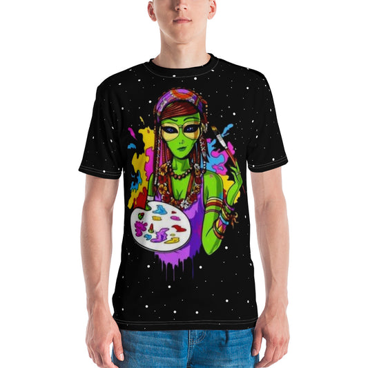 Alien Painter Men's T-shirt