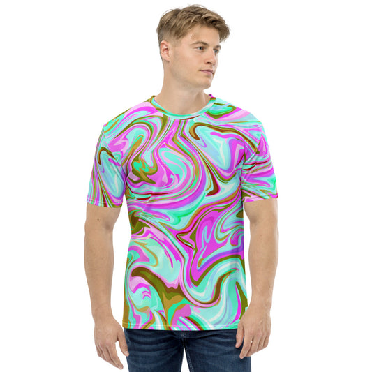 Dripping Sauce Colorful Men's T-shirt