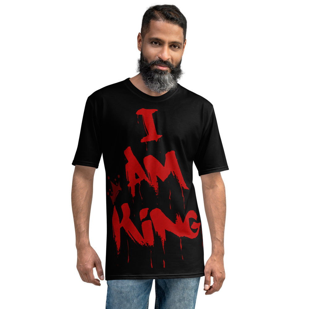 I am King Black & Red Men's T-shirt