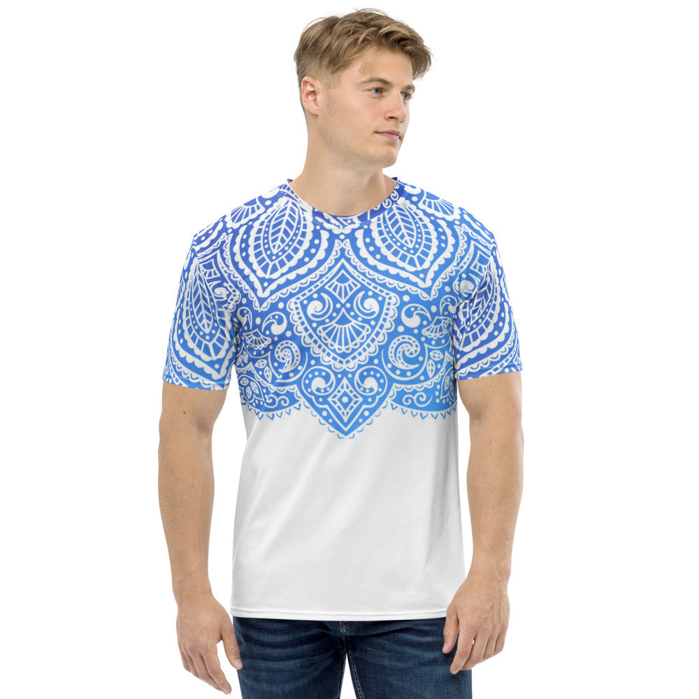 Beautiful Blue Flower Men's T-shirt