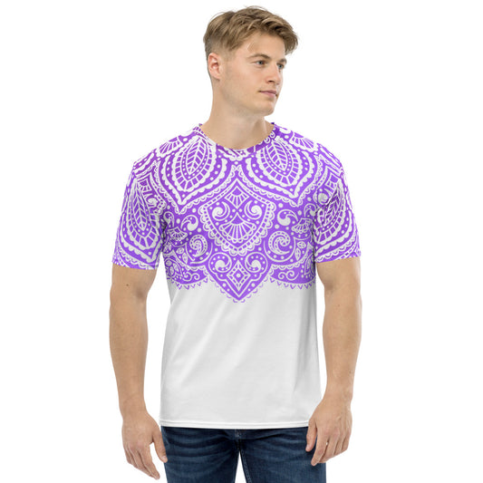 Beautiful Purple Flower Men's T-shirt