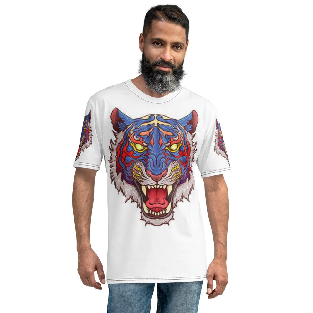 Colorful Tiger Men's T-shirt