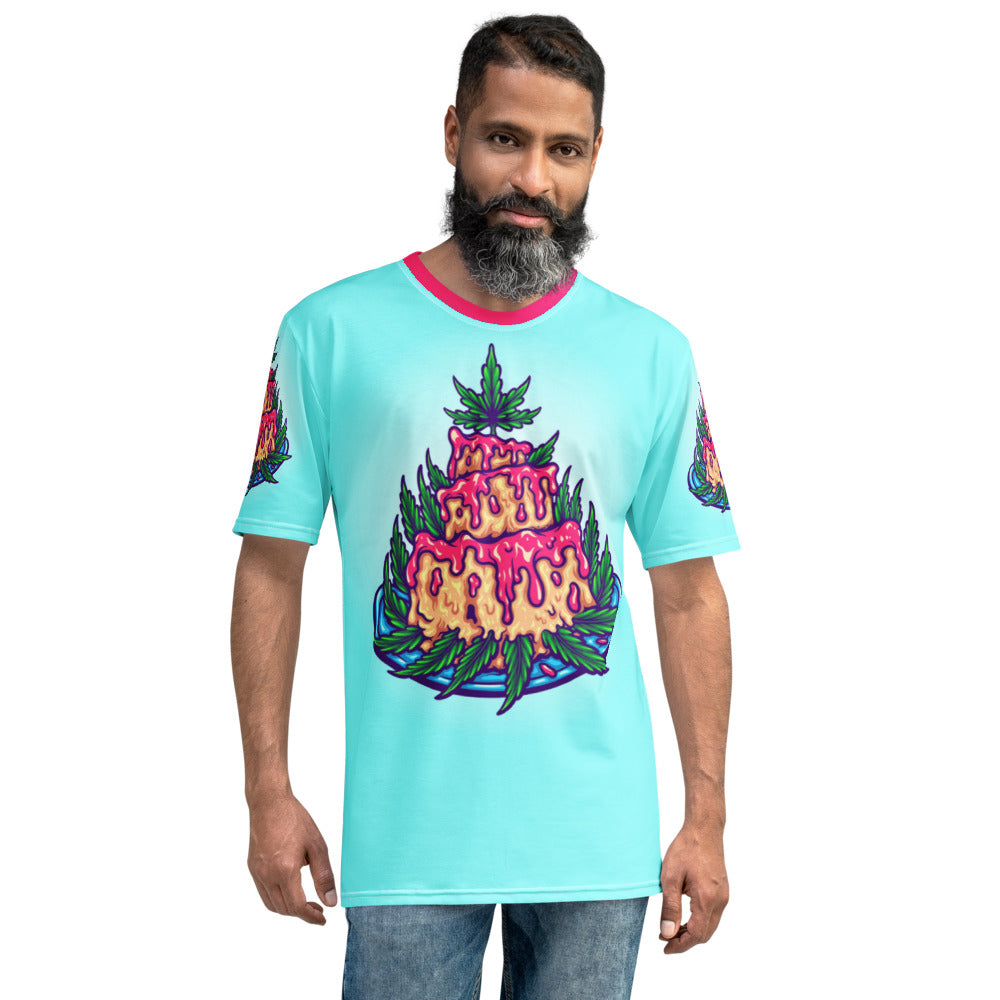 Stoners Only Birthday Cake Men's T-shirt