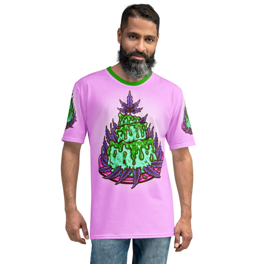 Stoners Only Birthday Cake Men's T-shirt