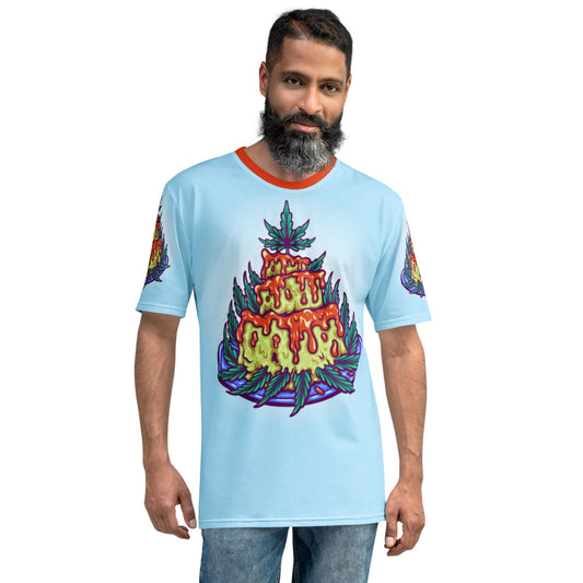 Stoners Only Birthday Cake Men's T-shirt