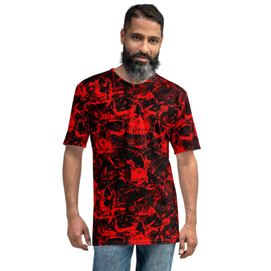 Black & Red Skull Gang Men's t-shirt