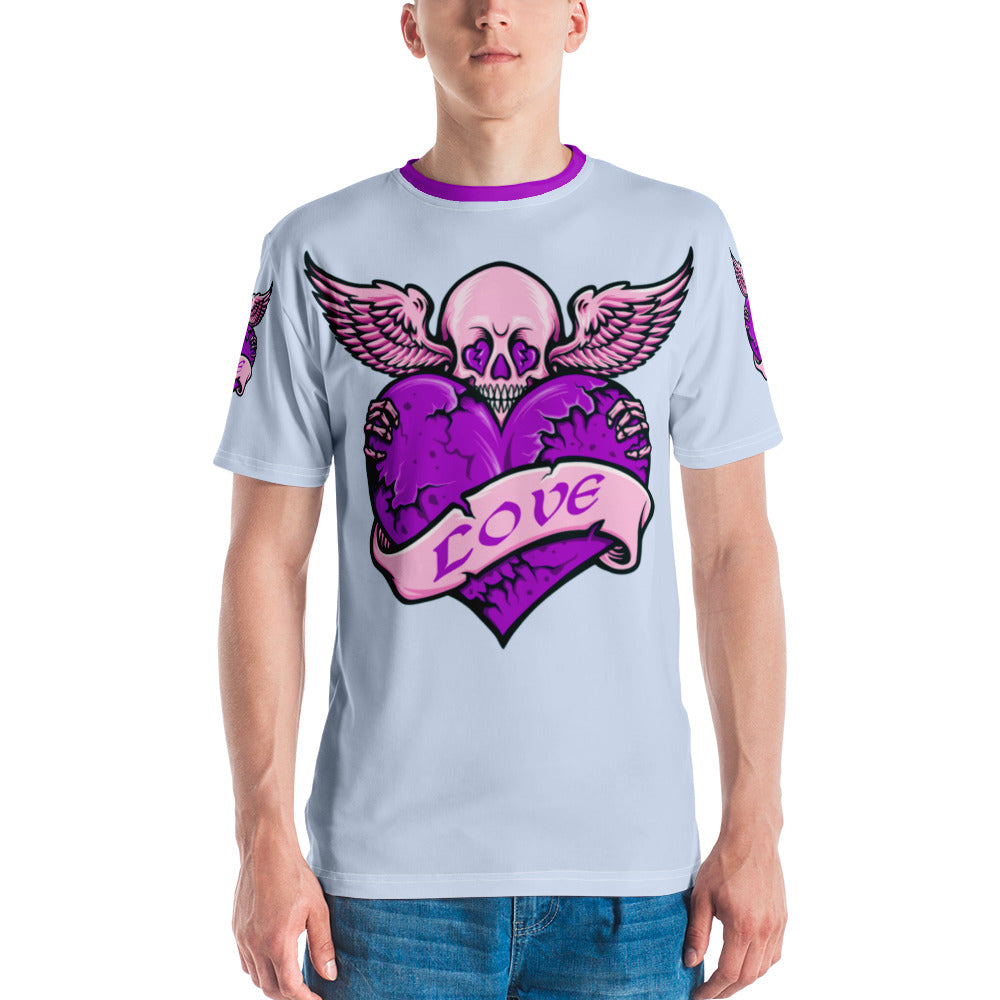 Love Heart & Skull Men's t-shirt