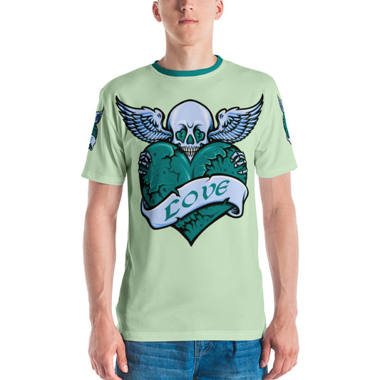 Love Heart & Skull Men's t-shirt