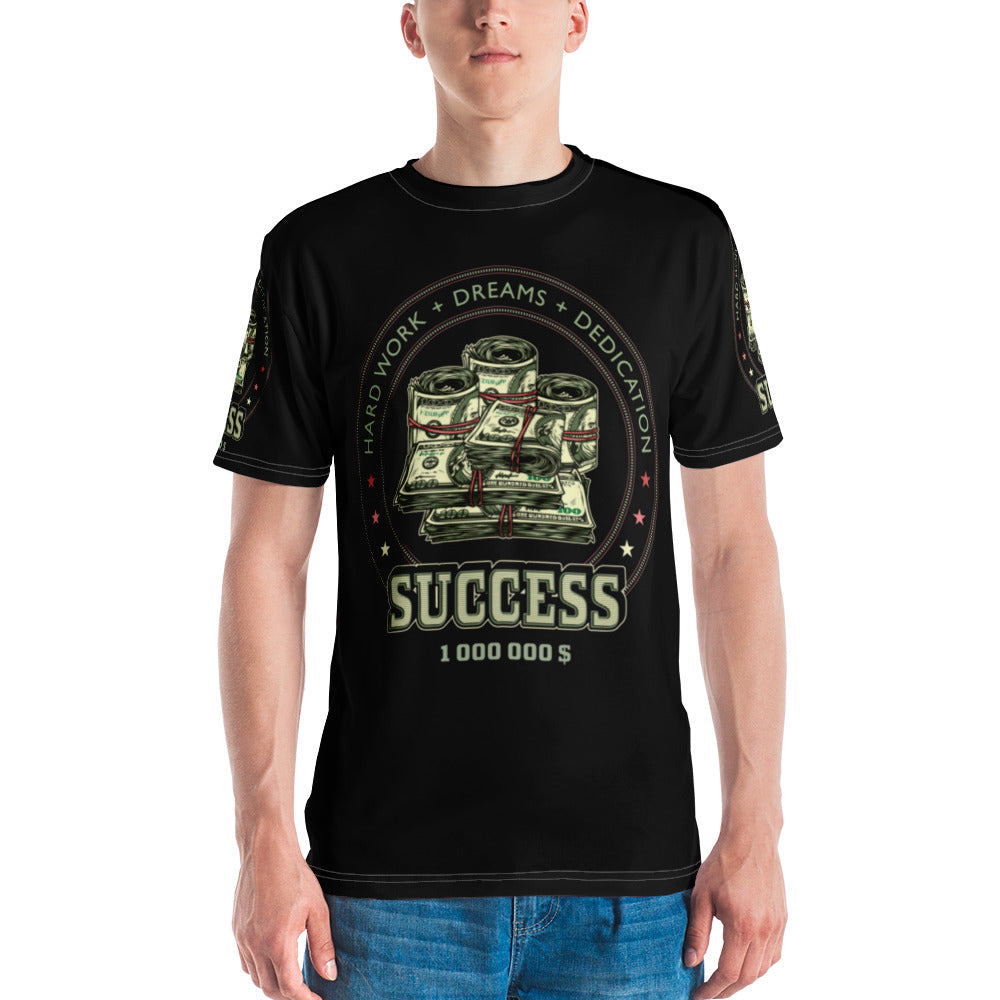 Hard Work + Dreams + Dedication = Success Men's t-shirt