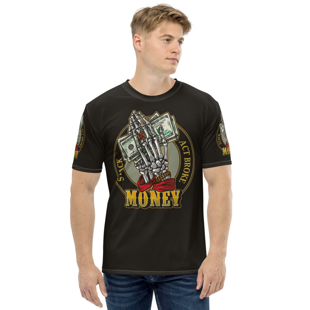 Stack Money Act Broke Men's t-shirt