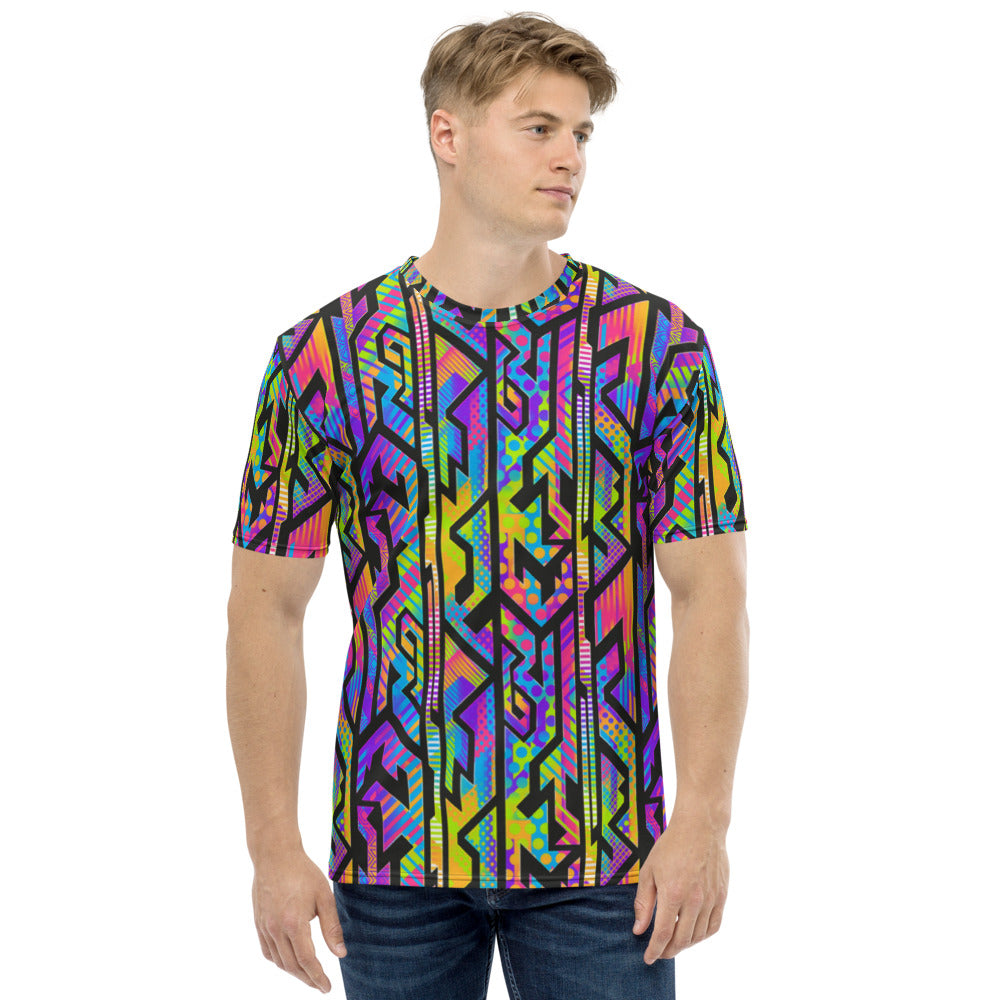 Rainbow Geometric Men's t-shirt