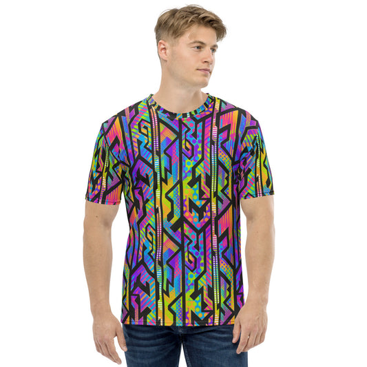 Rainbow Geometric Men's t-shirt